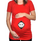 Těhotenské tričko Kuk, budu kluk!