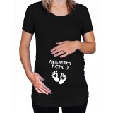 Těhotenské tričko Nesahat, kopu!