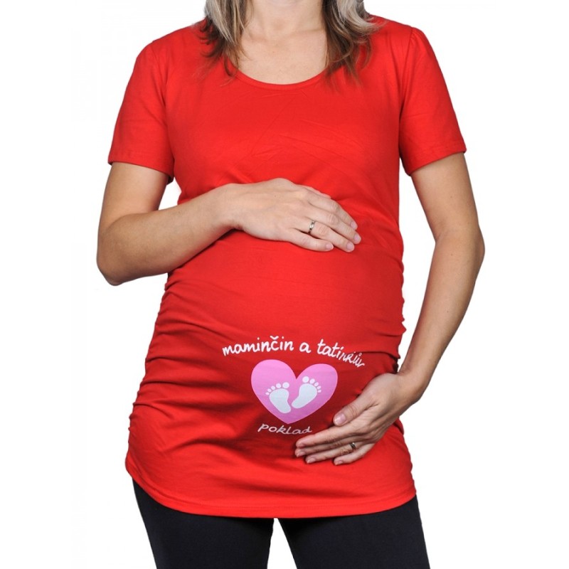 Těhotenské tričko Malý poklad