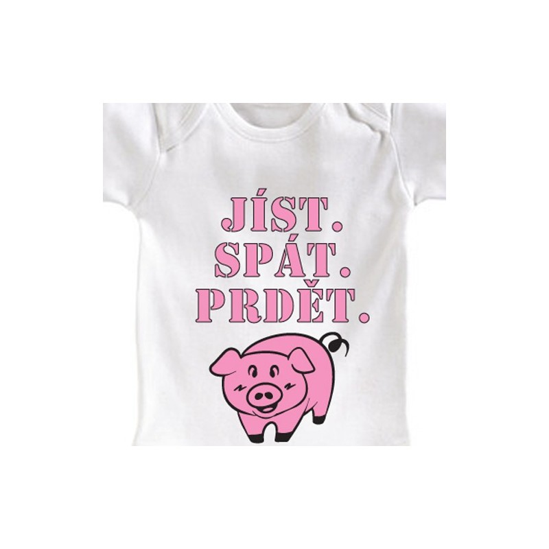 Dětské body Jíst, spát..