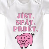 Dětské body Jíst, spát..