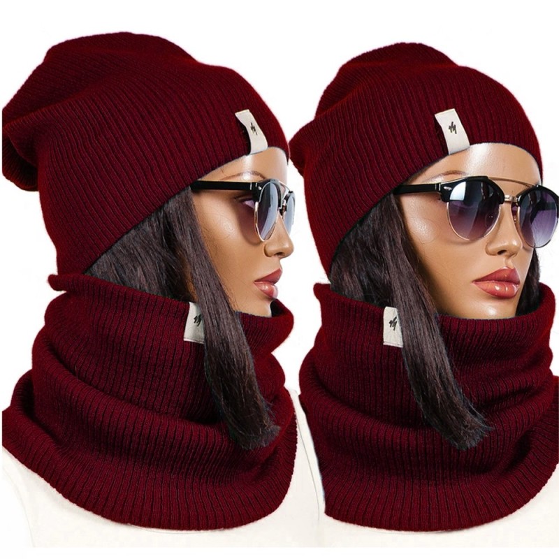 Zimní set Maria čepice a nákrčník