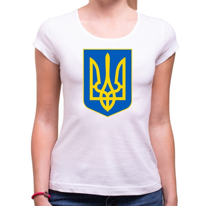 Tričko Ukrajina Znak dámské