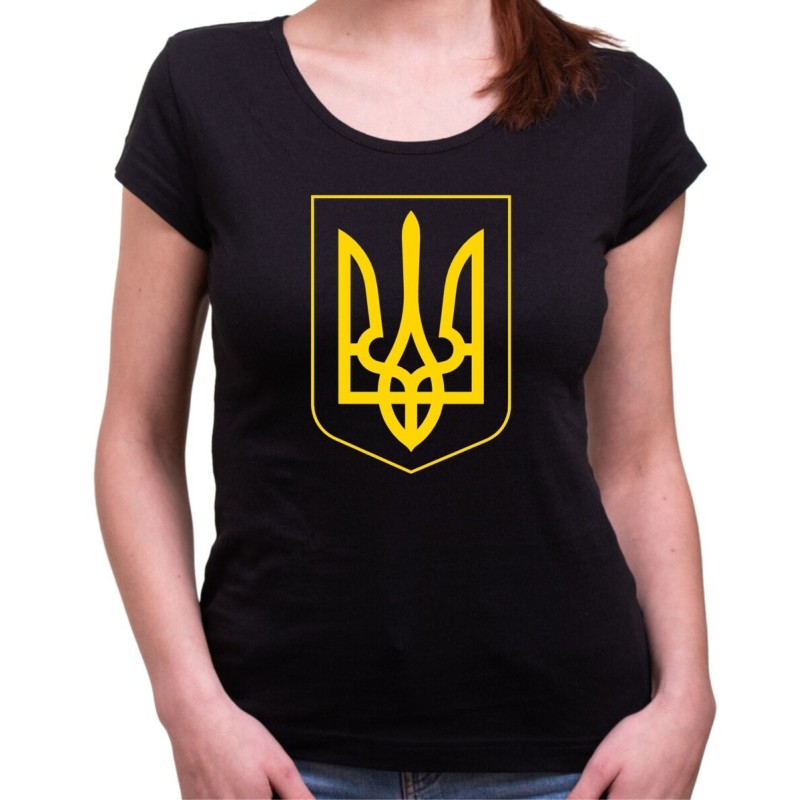 Tričko Ukrajina Znak dámské
