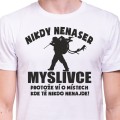 Tričko Nikdy nenaser poľovníka