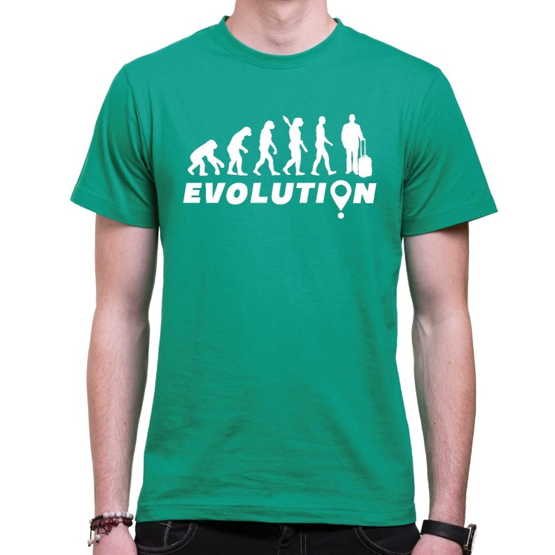 Tričko Evoluce Cestování