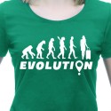 Tričko Evoluce Cestování dámské