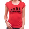 Tričko Evoluce Cestování dámské