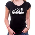 Tričko Evoluce cyklisty dámské