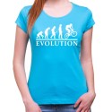 Tričko Evoluce cyklisty dámské