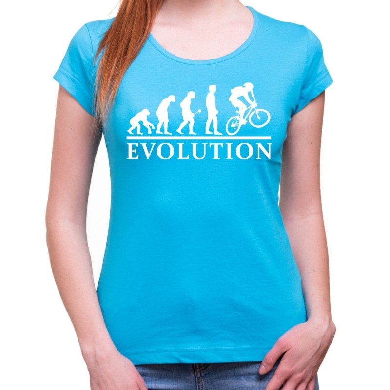 Tričko Evoluce cyklisty dámské