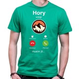 Tričko Hory volají - telefon