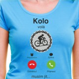 Tričko Bicykel volá dámske