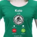 Tričko Bicykel volá dámske
