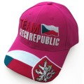 Šiltovka ČR TEAM ružová