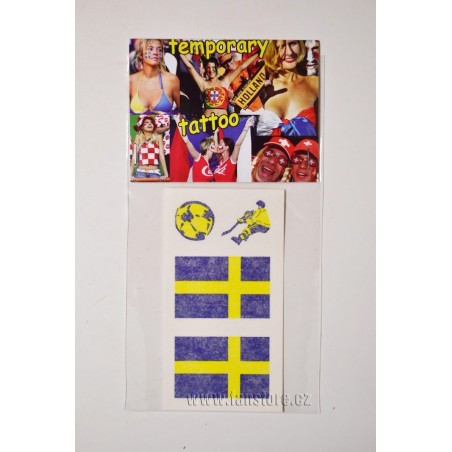 Tetovacie obtlačky Švédsko v blistre