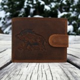 Kožená poľovnícka peňaženka Diviak