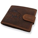 Kožená poľovnícka peňaženka Diviak