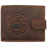 Kožená peňaženka Strelec