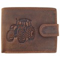Kožená peňaženka Traktor