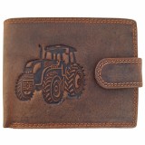 Kožená peňaženka Traktor