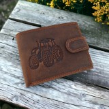 Kožená peňaženka Traktor