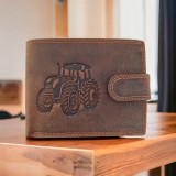 Kožená peňaženka Traktor