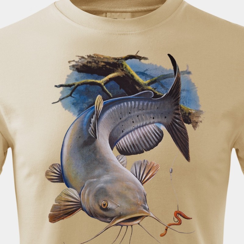 TOP Rybářské tričko Sumec