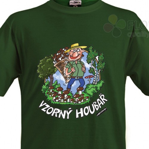 Tričko Vzorný hubár