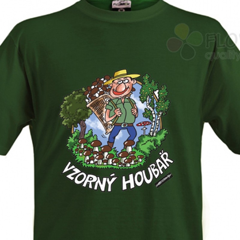 Tričko Vzorný hubár