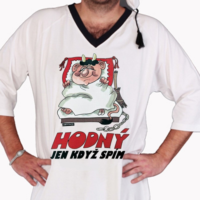 Nočná košeľa Hodný jen když spím