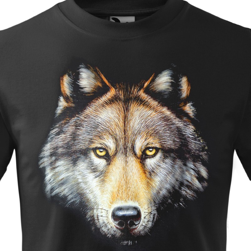 Tričko Vlk hlava