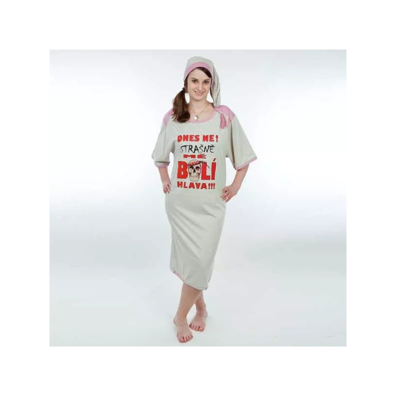 Dámska nočná košeľa Dnes ne! Bolí mě hlava!