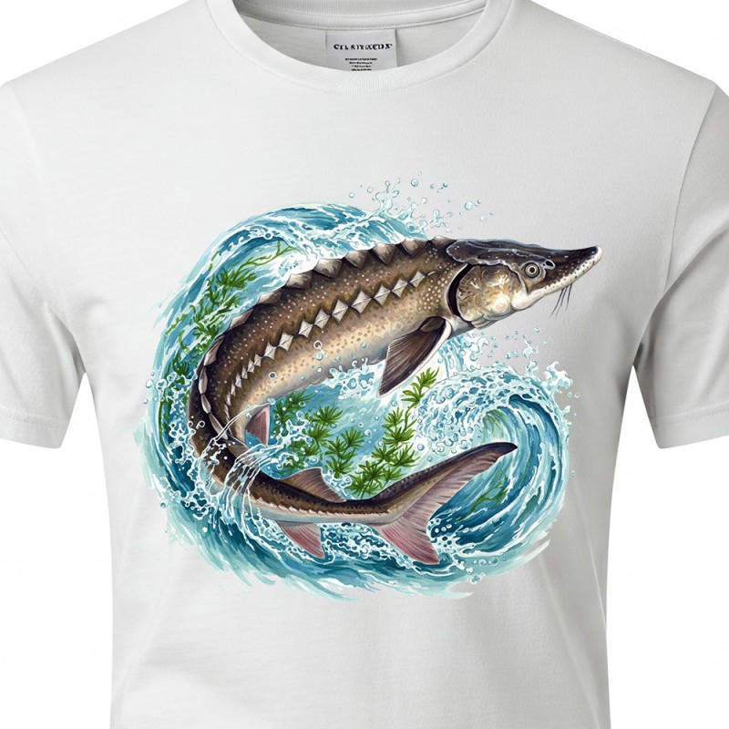 Rybářské tričko Jeseter