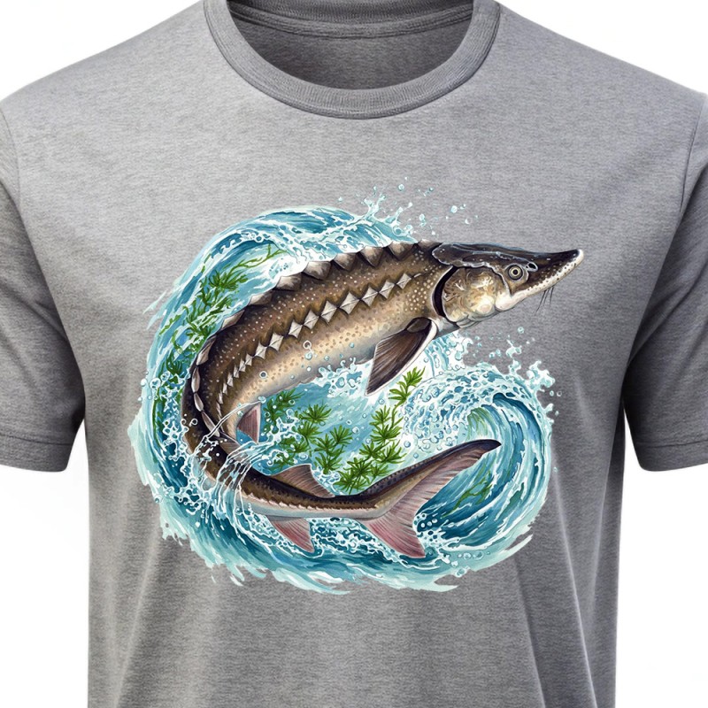 Rybářské tričko Jeseter