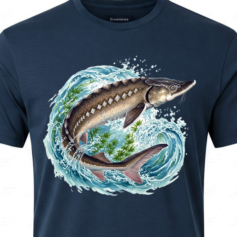 Rybářské tričko Jeseter