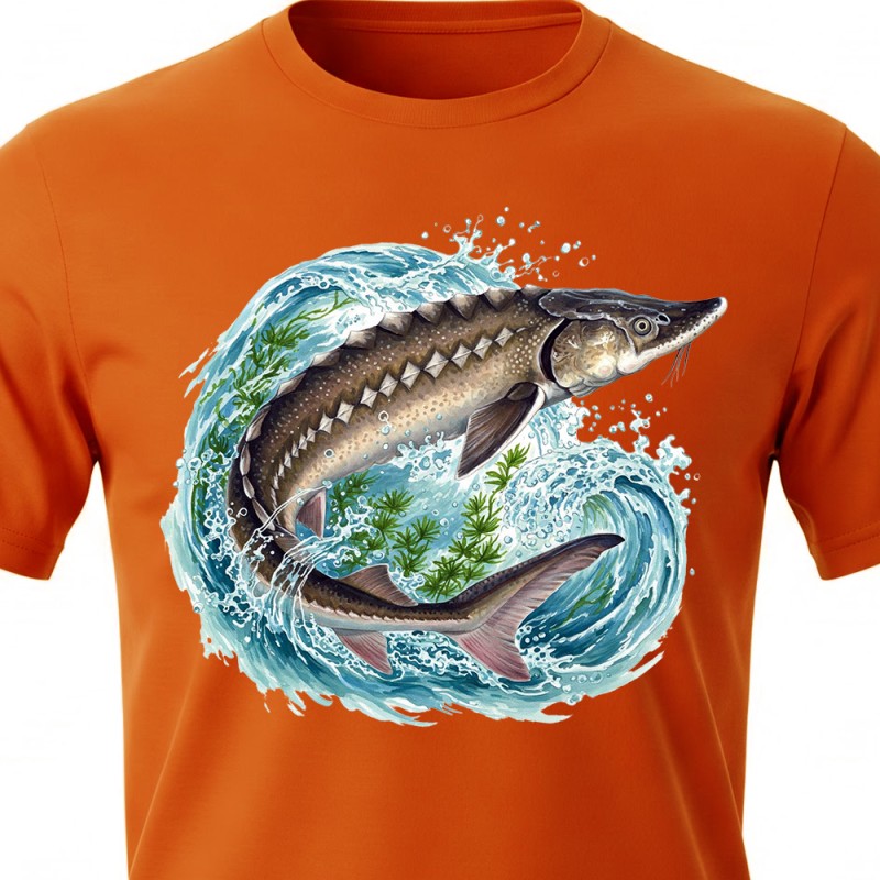 Rybářské tričko Jeseter