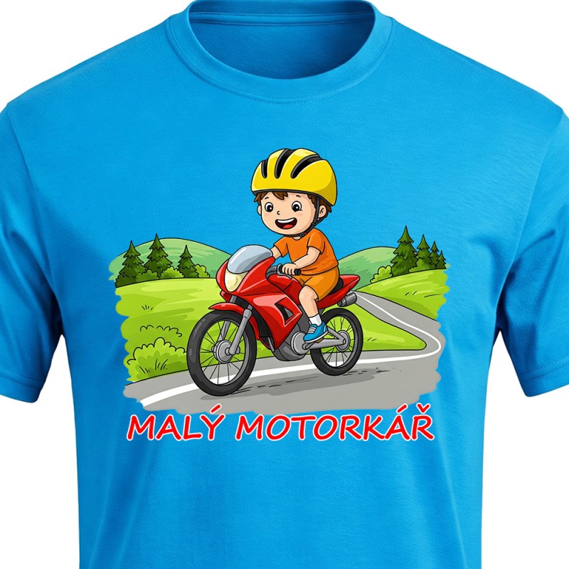 Dětské tričko Malý motorkář