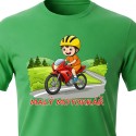 Dětské tričko Malý motorkář