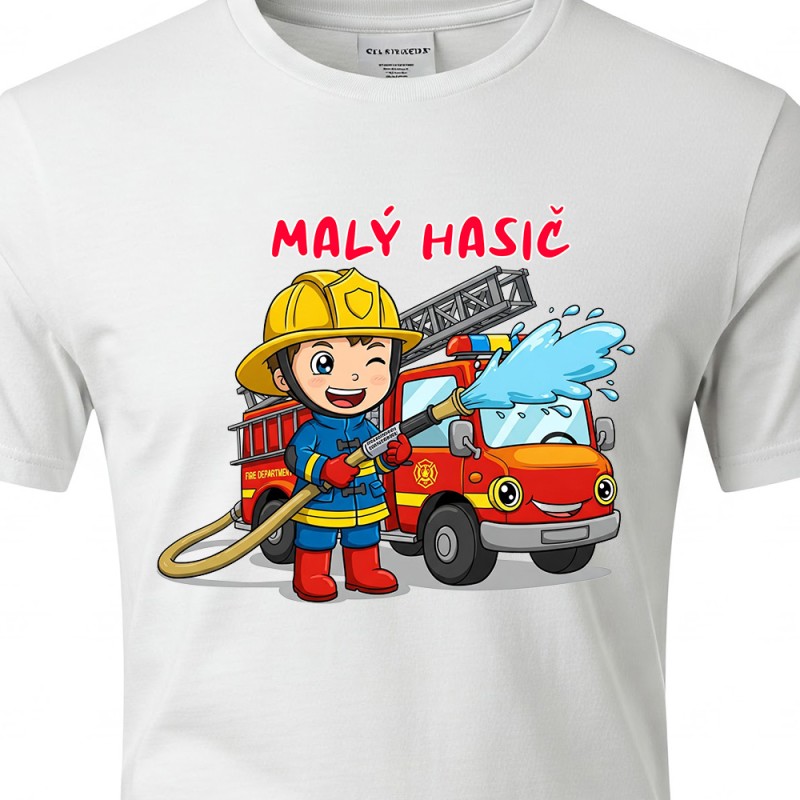 Dětské tričko Malý hasič