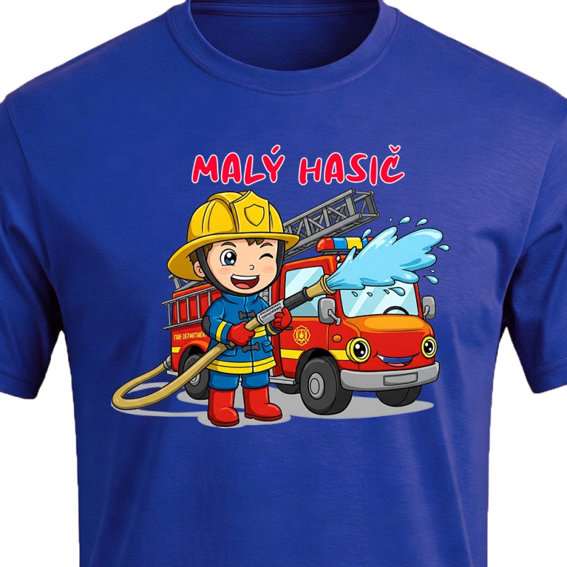 Dětské tričko Malý hasič