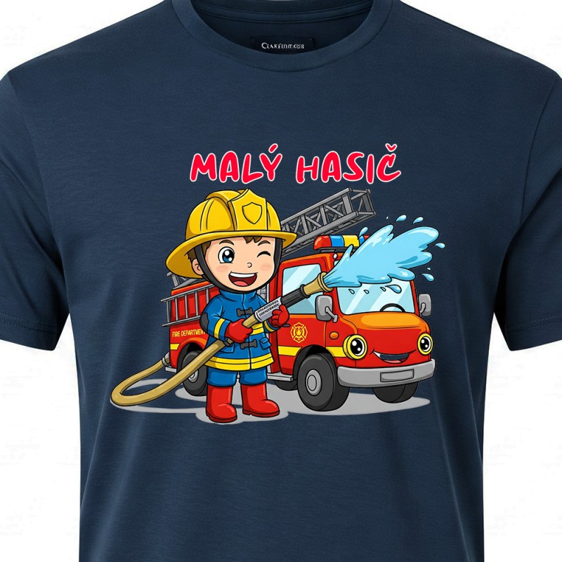 Dětské tričko Malý hasič