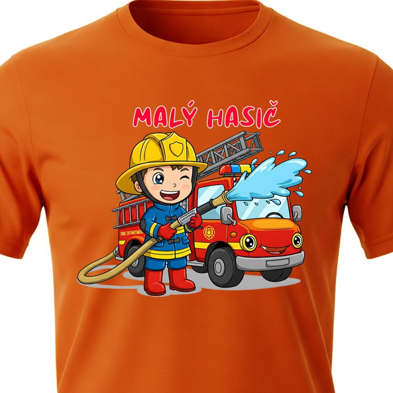Dětské tričko Malý hasič