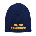 Veselá čiapka s potlačou - Na mě nekoukej!