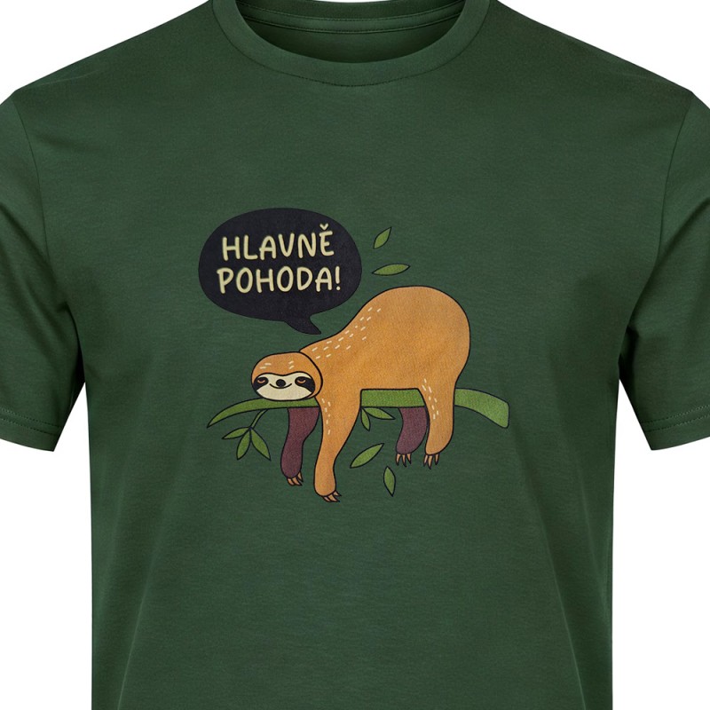 Tričko Lenochod - Hlavně pohoda!