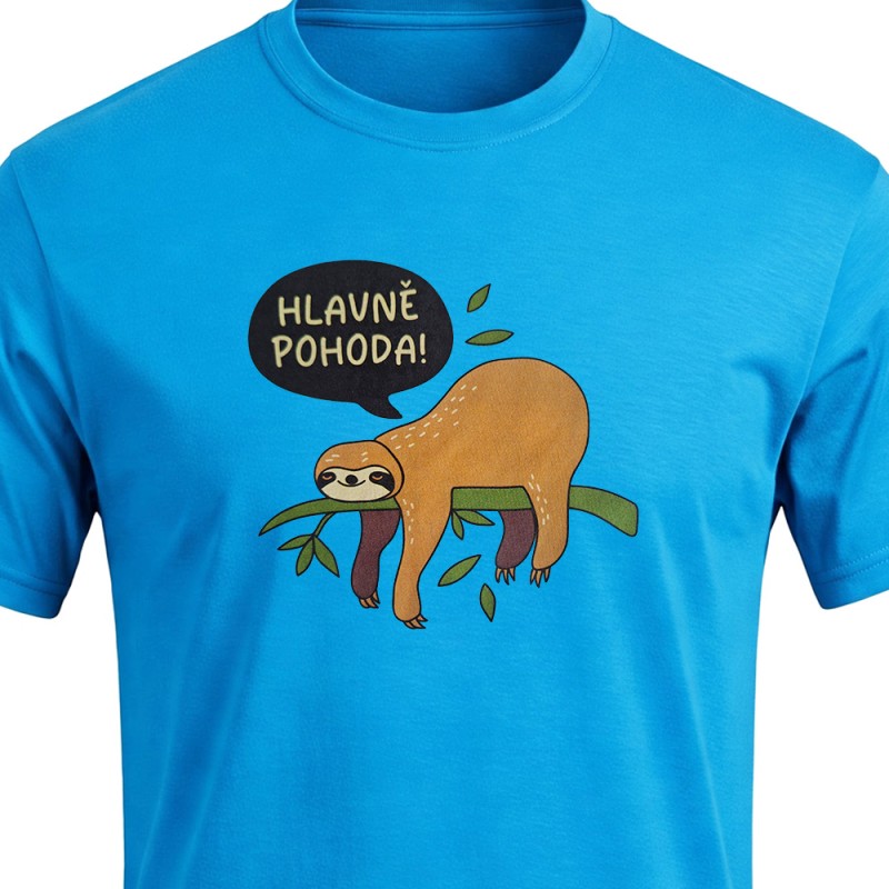 Tričko Lenochod - Hlavně pohoda!