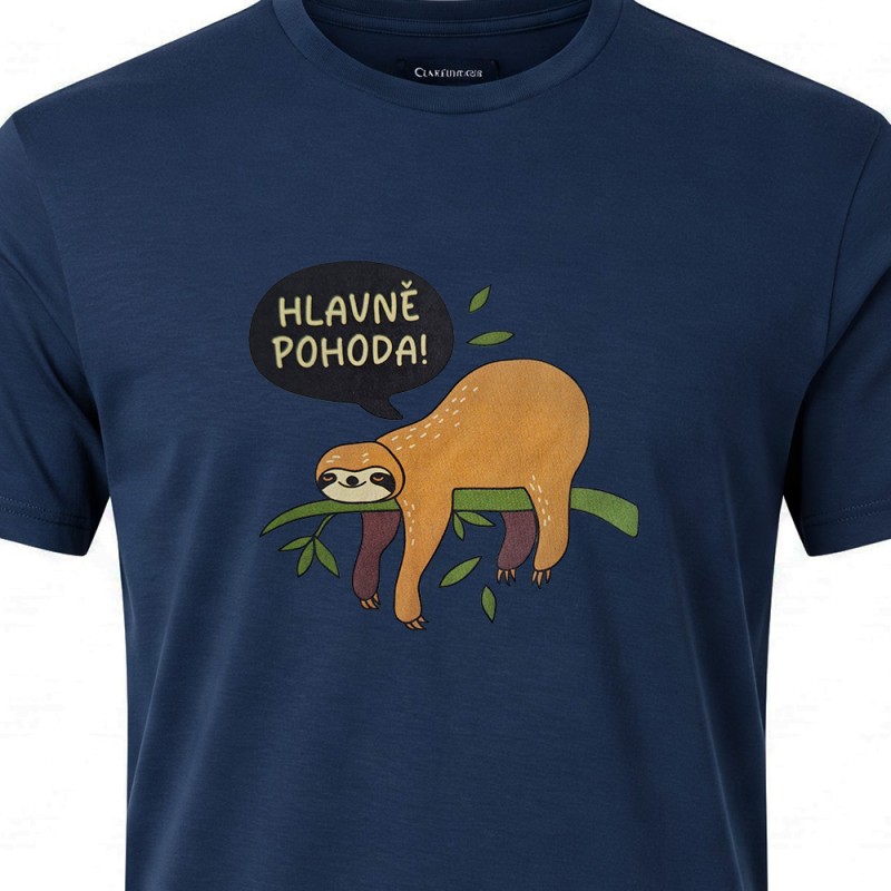 Tričko Lenochod - Hlavně pohoda!