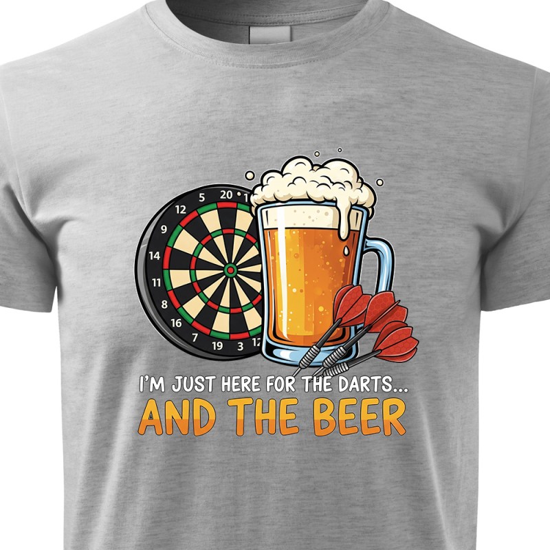 Tričko Šipky - Darts and Beer