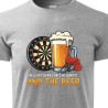 Tričko Šipky - Darts and Beer