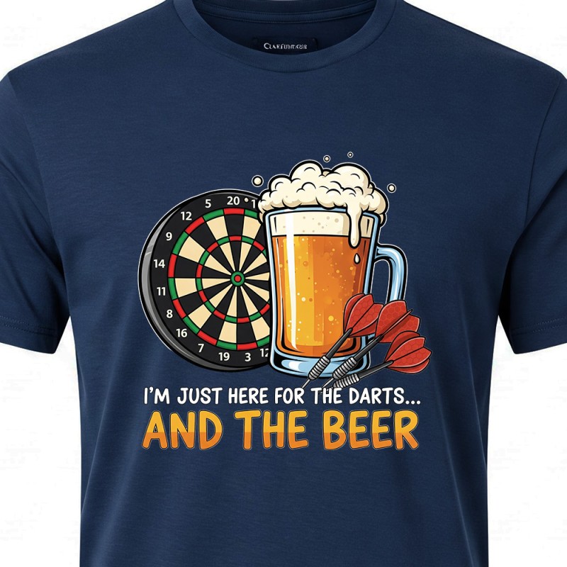 Tričko Šipky - Darts and Beer